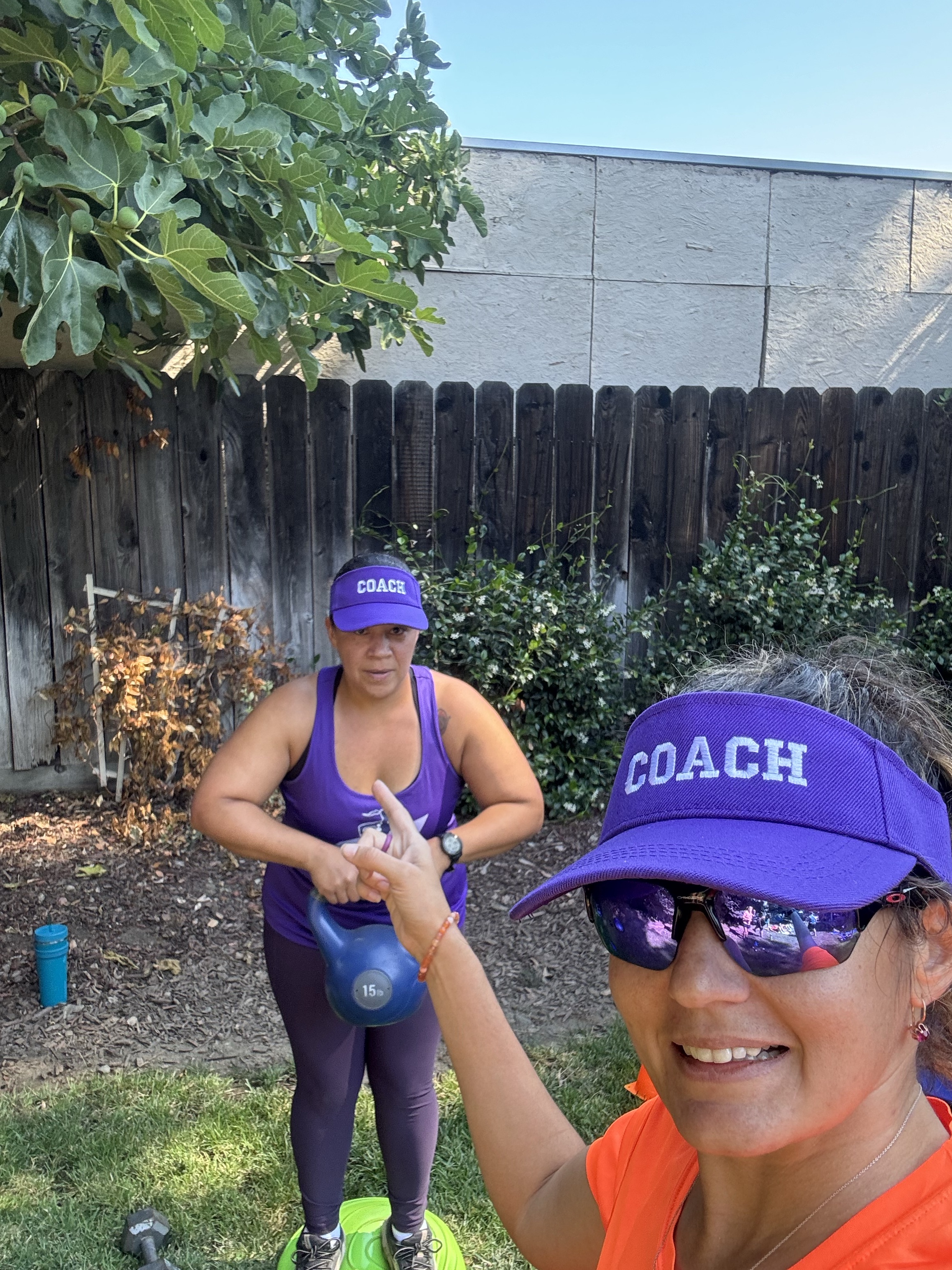 Coach Sabrina coaching