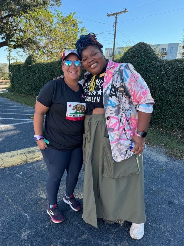 Coach Sabrina running